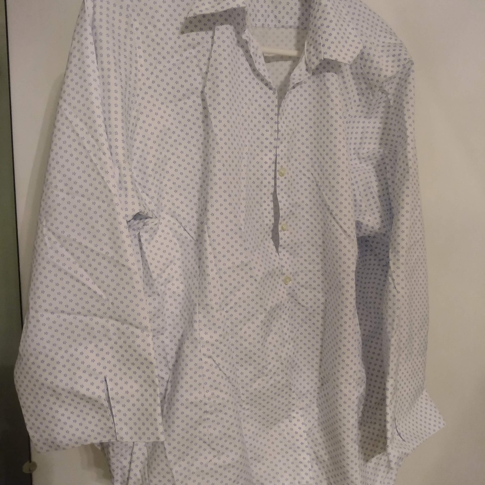 Lands' End 3/4 sleeve "no iron" shirt